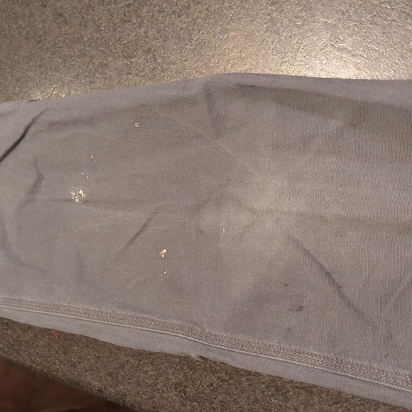 Carhartt Rugged Flex Canvas Work Pant With Caulking And Grease Marks - Picture 9 of 12